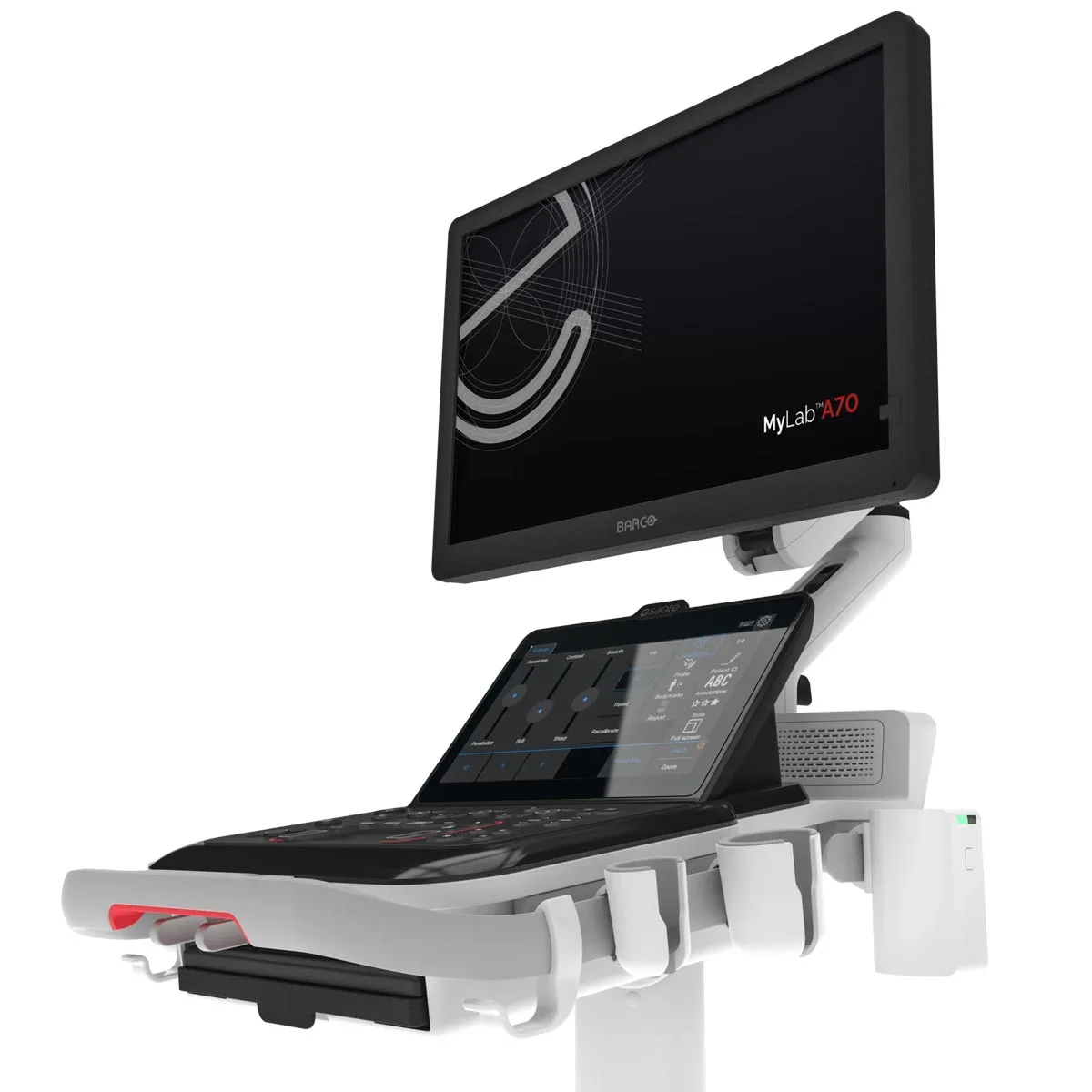 MyLab™A70 monitor and control panel